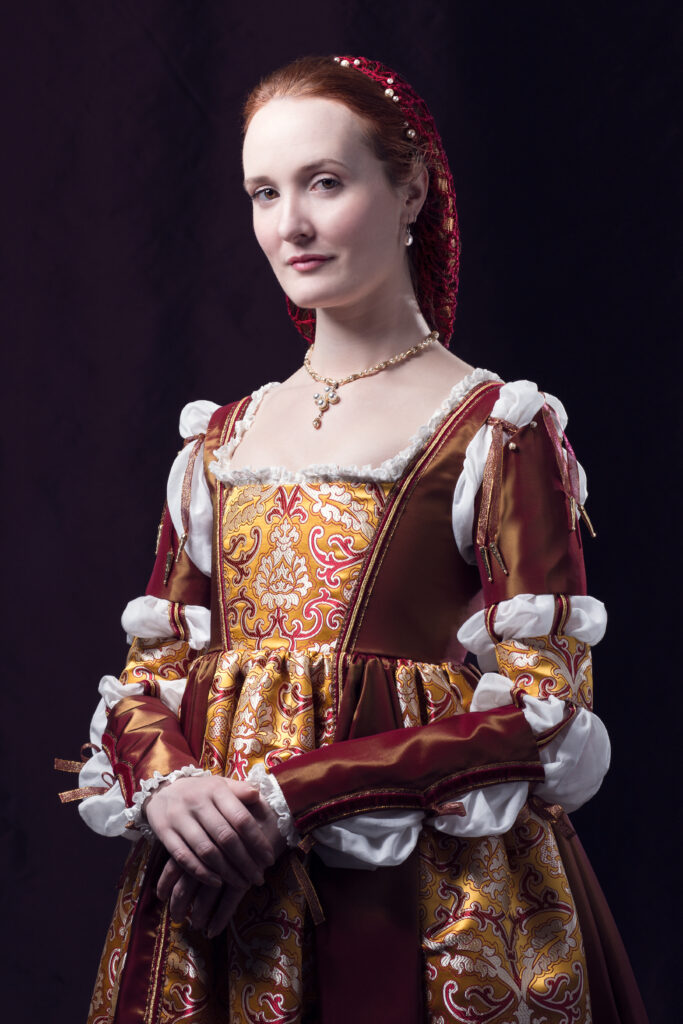Robe renaissance borgia 1500