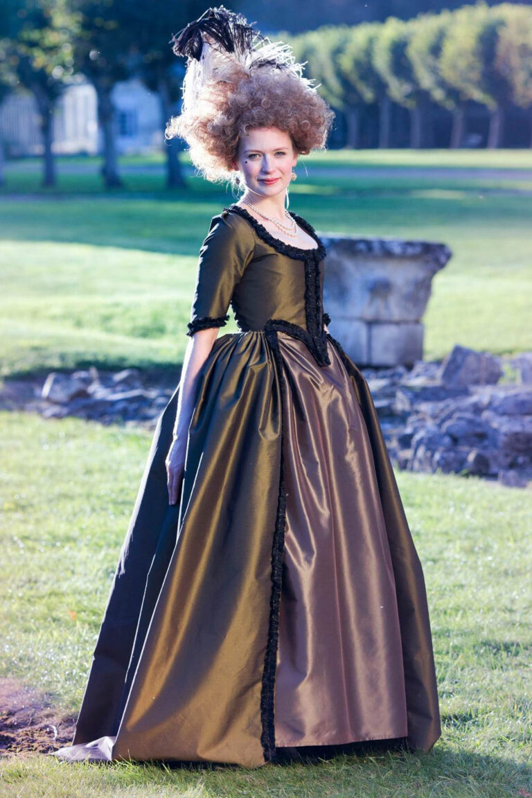 Robe à l'anglaise 1780