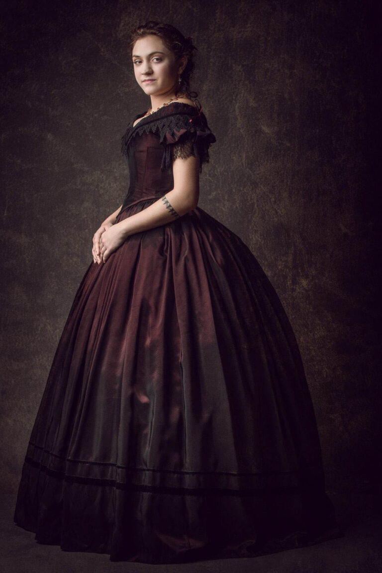 Robe de bal 1850