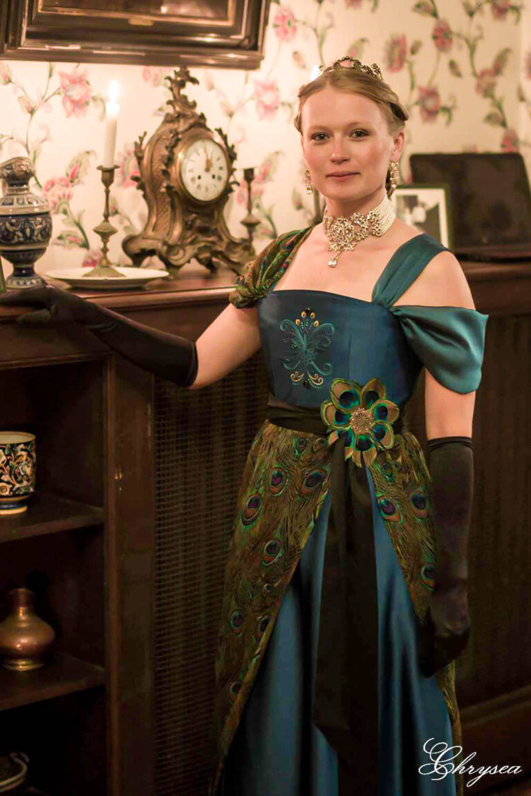 Robe du soir 1912 Downton Abbey