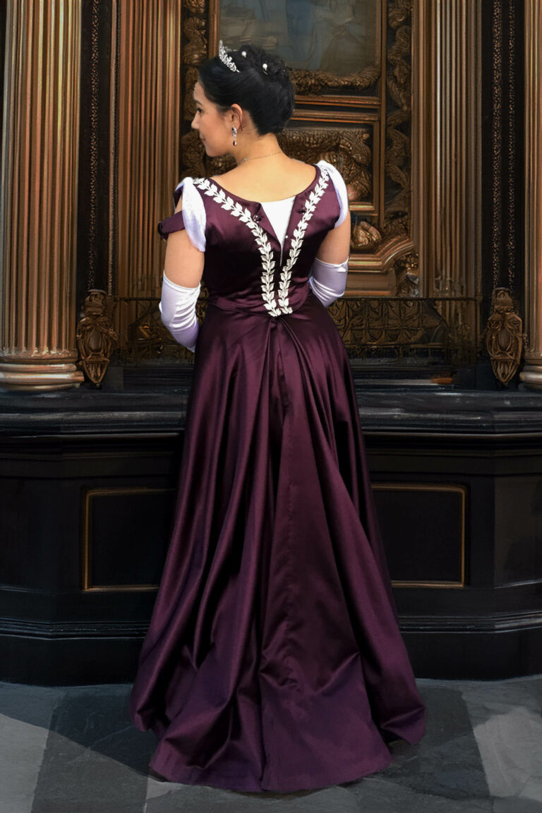 Edwardian evening dress
