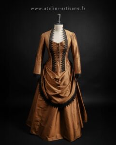 Robe à tournure Atelier Artisane