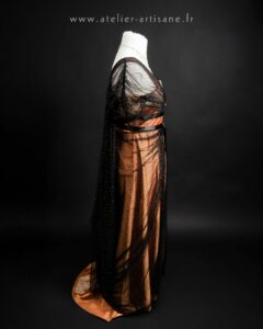 Robe du soir 1912 sur-mesure Atelier Artisane