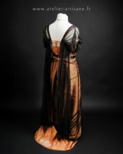 Robe du soir titanic sur-mesure Atelier Artisane