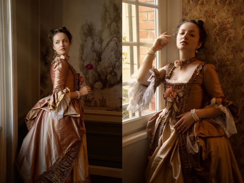 Robe 18eme siècle rococo